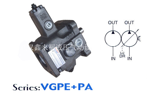 VGPE+PA series vane pump